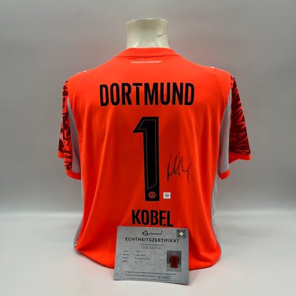 Borussia Dortmund Trikot Gregor Kobel signiert BVB Puma XL