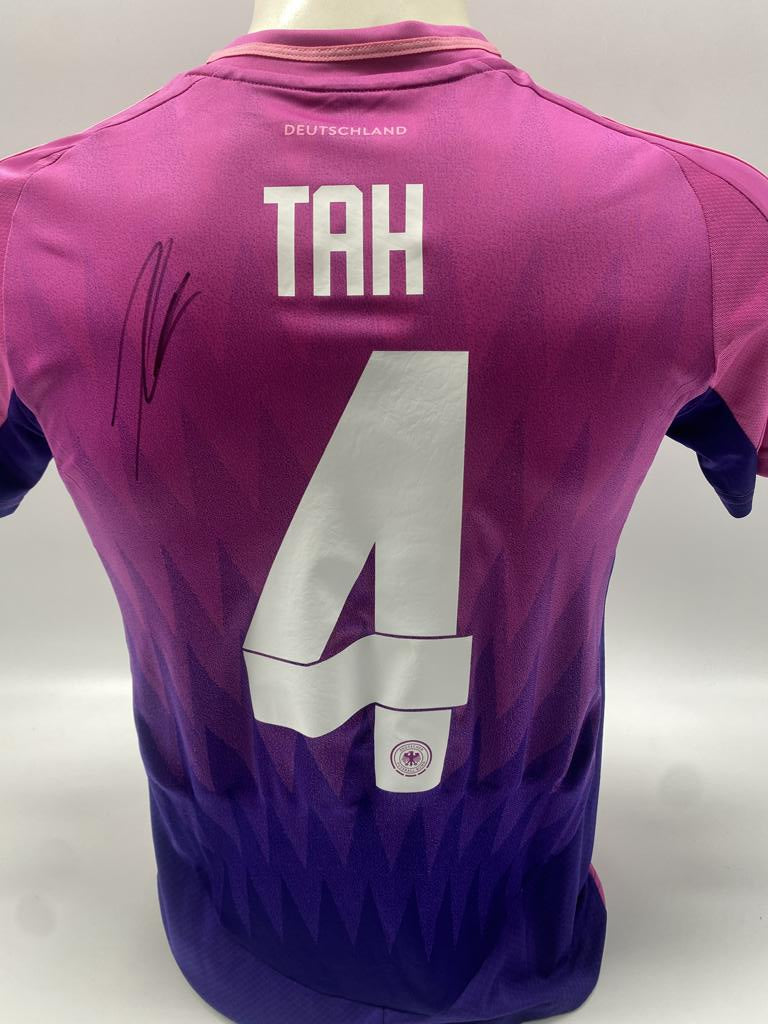 DFB Trikot Jonathan Tah signiert Autogramm Adidas COA S