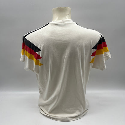DFB Shirt Rudi Völler signiert Autogramme Adidas COA L