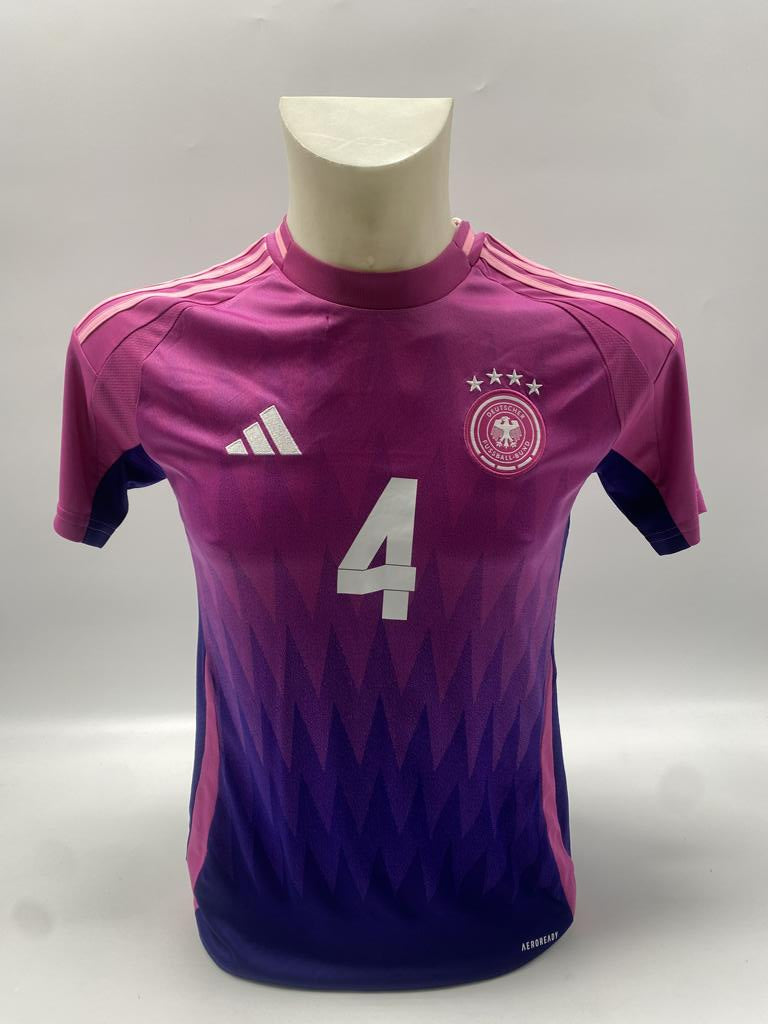 DFB Trikot Jonathan Tah signiert Autogramm Adidas COA S