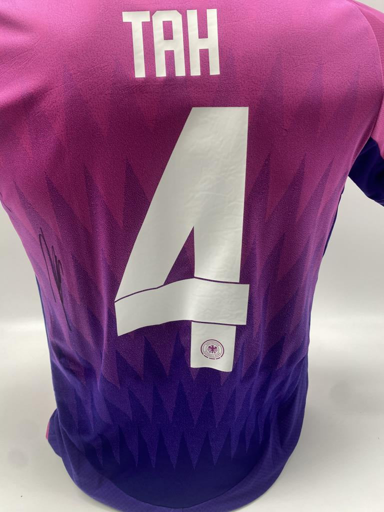 DFB Trikot Jonathan Tah signiert Autogramm Adidas COA M