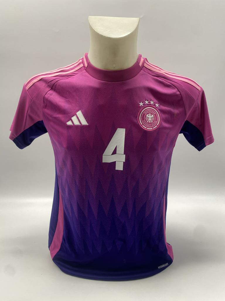 DFB Trikot Jonathan Tah signiert Autogramm Adidas COA M