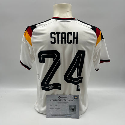 DFB Trikot Anton Stach signiert Autogramme Adidas COA neu M