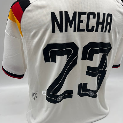 DFB Trikot Felix Nmecha signiert Autogramme Adidas COA neu XL