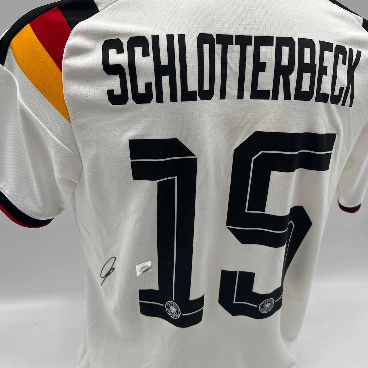 DFB Trikot Nico Schlotterbeck signiert Autogramme Adidas COA neu L