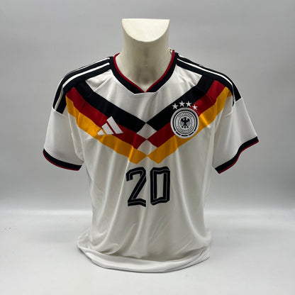 DFB Trikot WM 2026 Serge Gnabry signiert Autogramme Adidas COA neu L