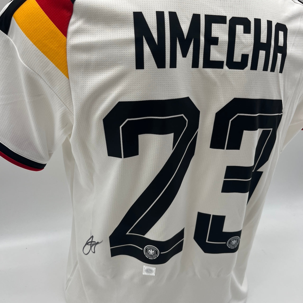 DFB Trikot WM 2026 Felix Nmecha signiert Autogramme Adidas COA neu M