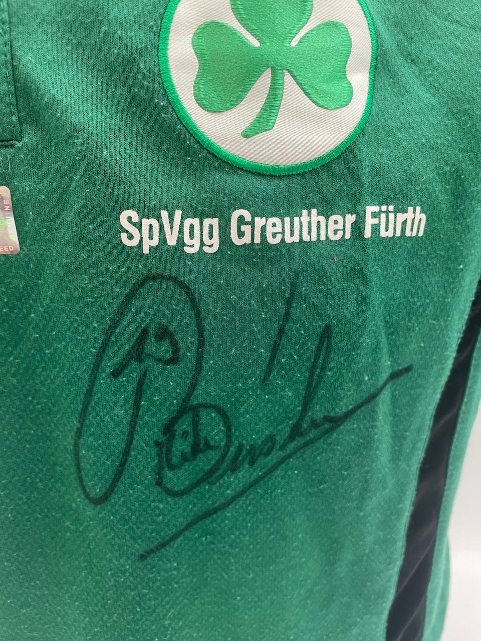 Greuther Fürth Polo Shirt Michael Büskens Autograph Bundesliga Hummel M