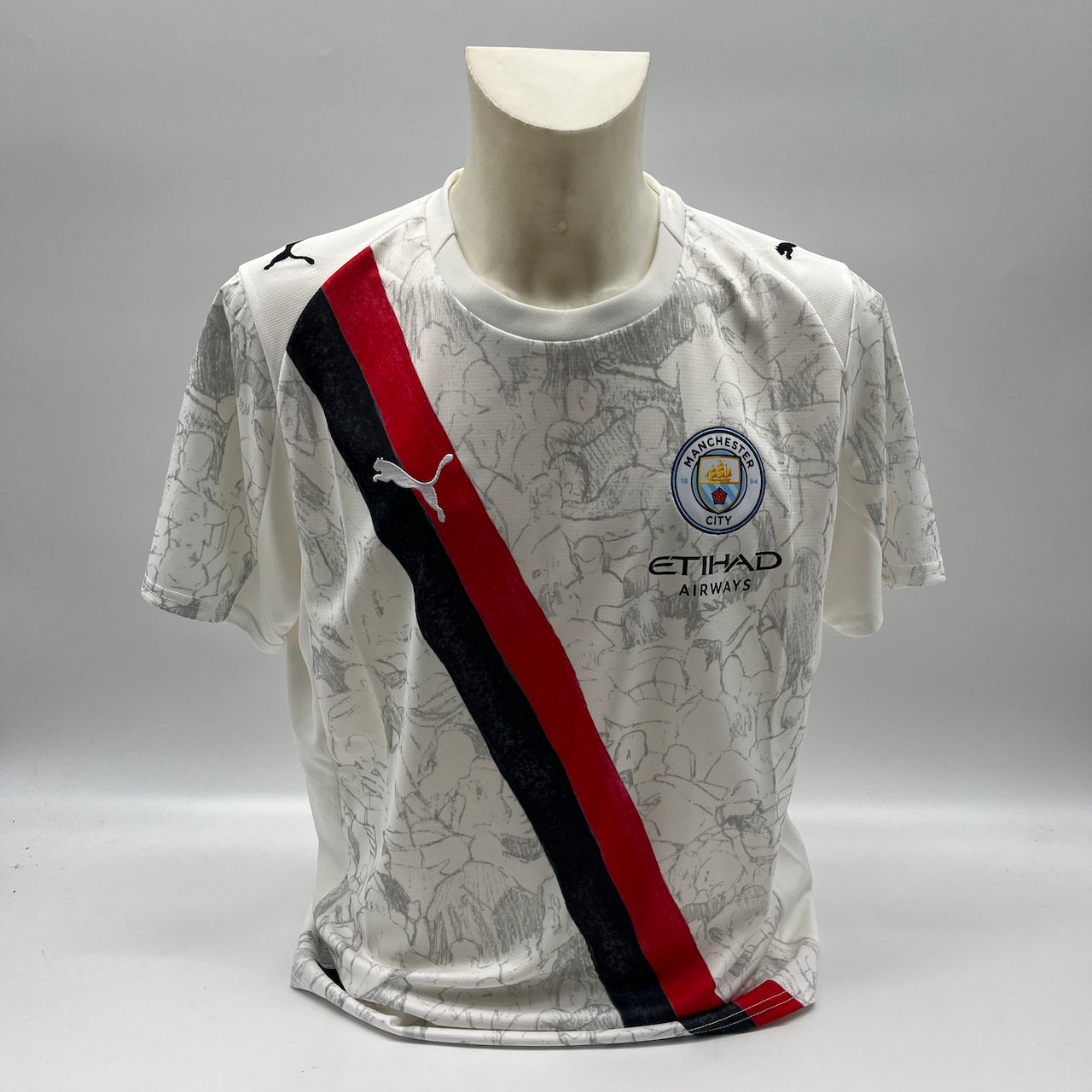 Manchester City Trikot Ilkay Gündogan signiert Autogramm Puma COA L
