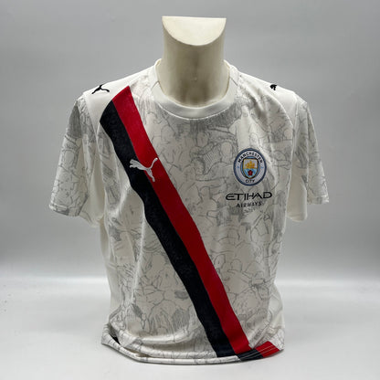 Manchester City Trikot Ilkay Gündogan signiert Autogramm Puma COA L