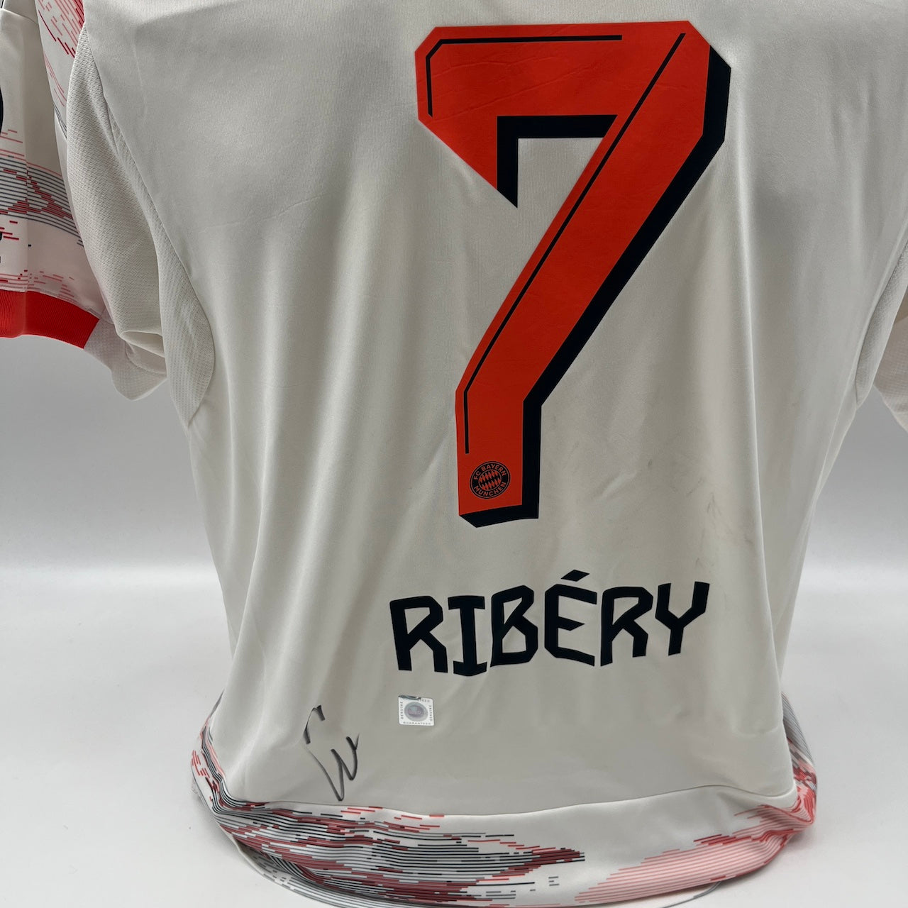 Bayern München Trikot Franck Ribery signiert Autogramm Adidas COA L