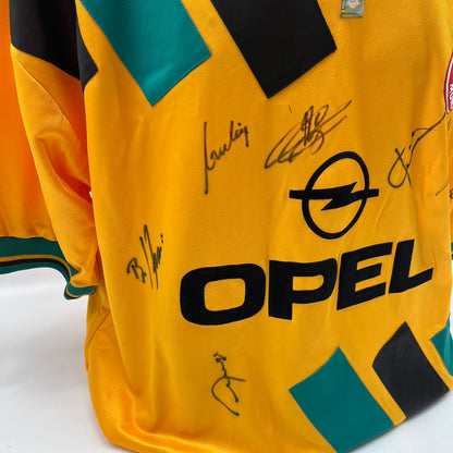 Bayern München Trikot 1994/1995/1996 Teamsigniert Bundesliga COA Adidas XL