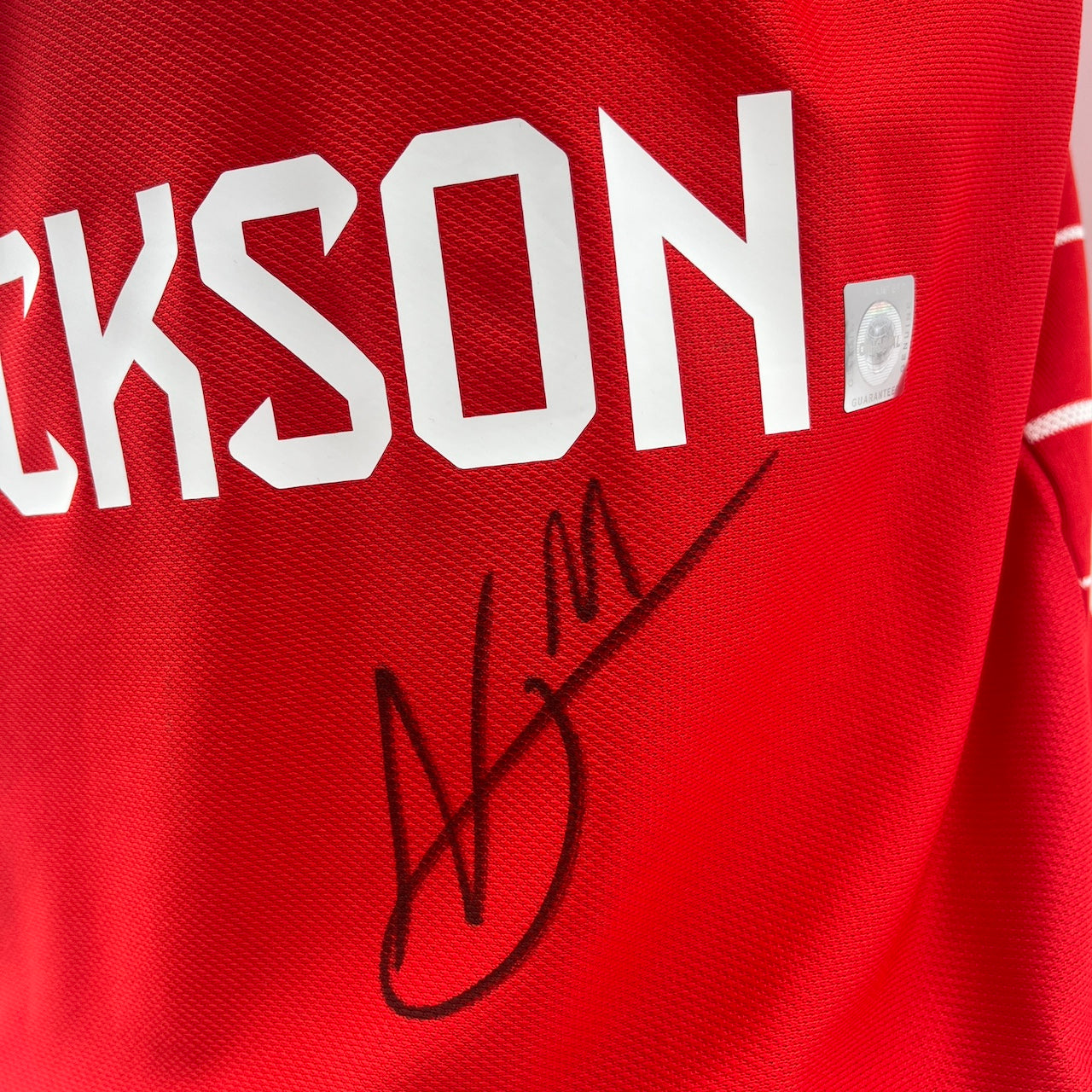 Bayern München Authentic-Trikot Nicolas Jackson signiert Autogramm Adidas COA S