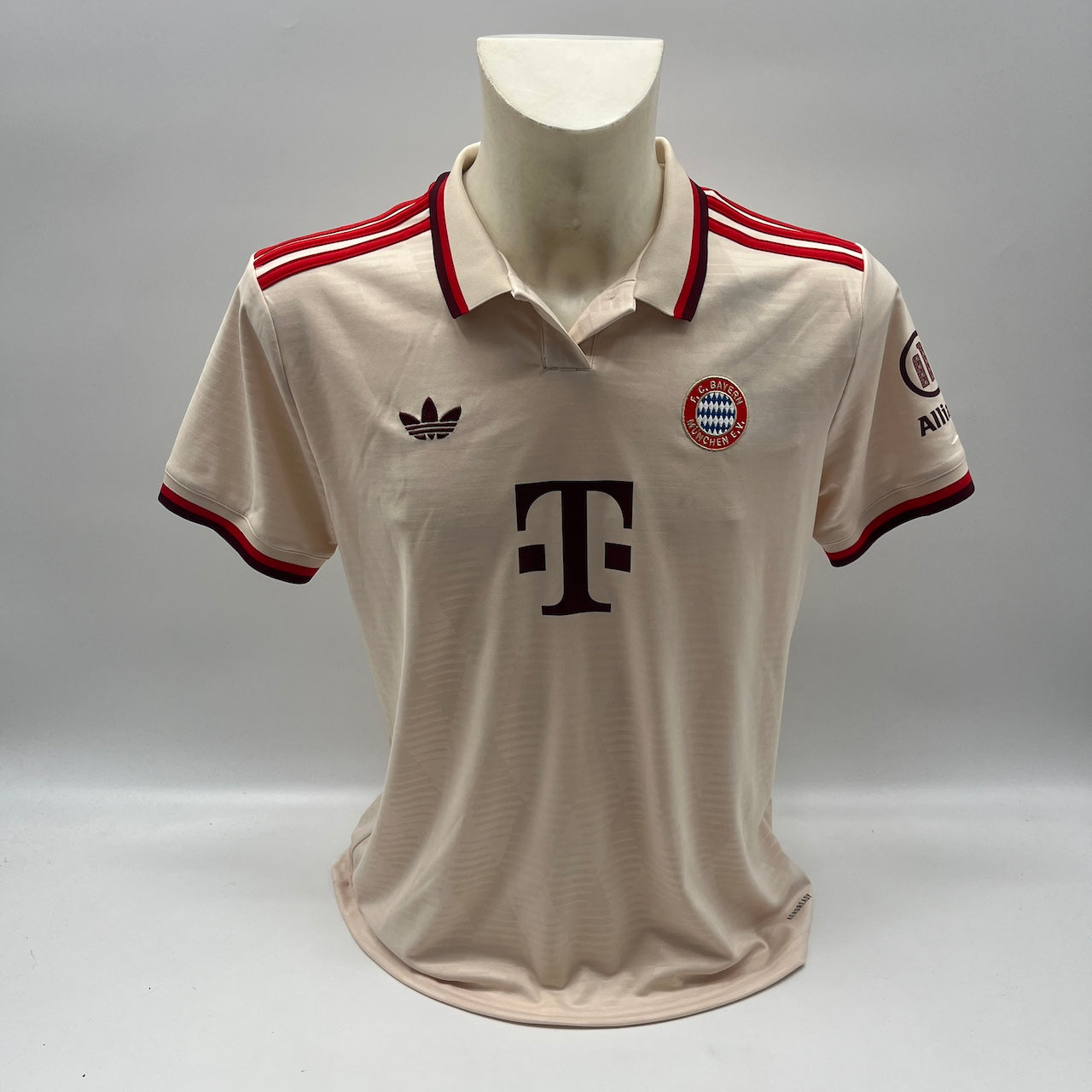 Bayern München Damentrikot Michael Olise signiert Autogramm Adidas COA neu L