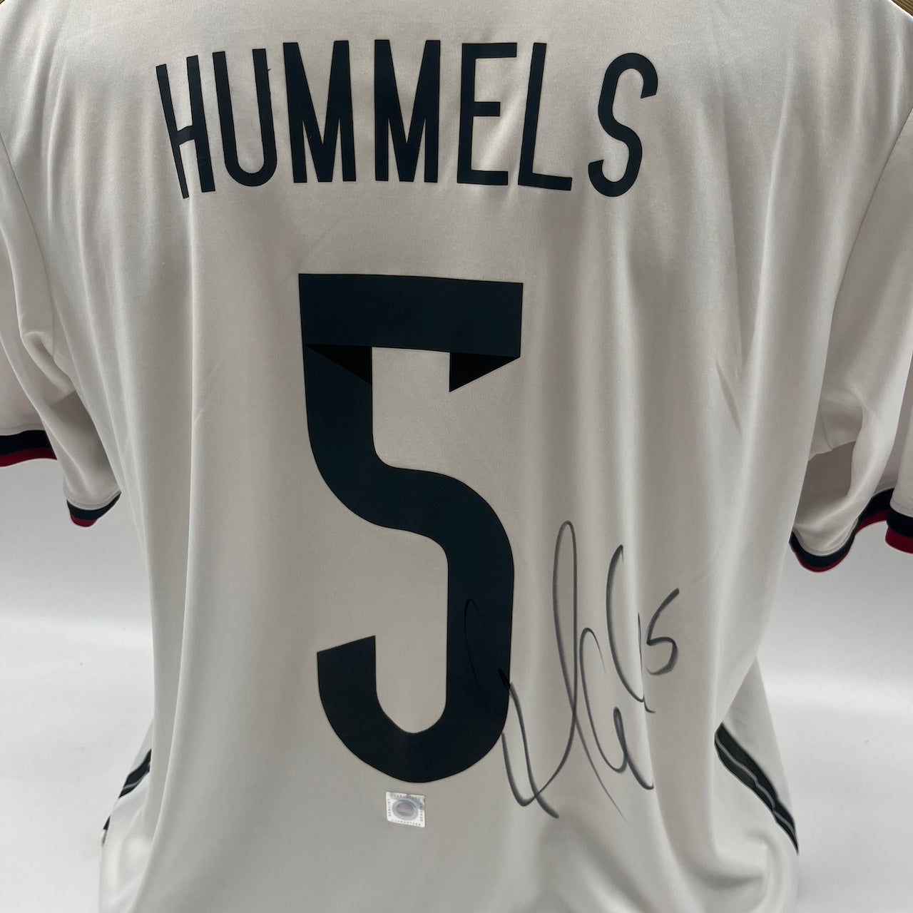 DFB Trikot WM 2014 Mats Hummels signiert Autogramme Adidas COA XL