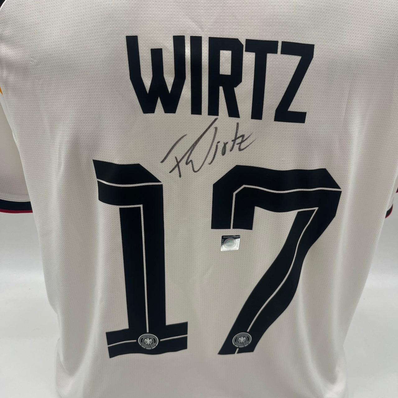 DFB Trikot WM 2026 Florian Wirtz signiert Autogramme Adidas COA XL