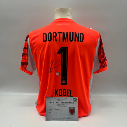 Borussia Dortmund Trikot Gregor Kobel signiert BVB Puma L