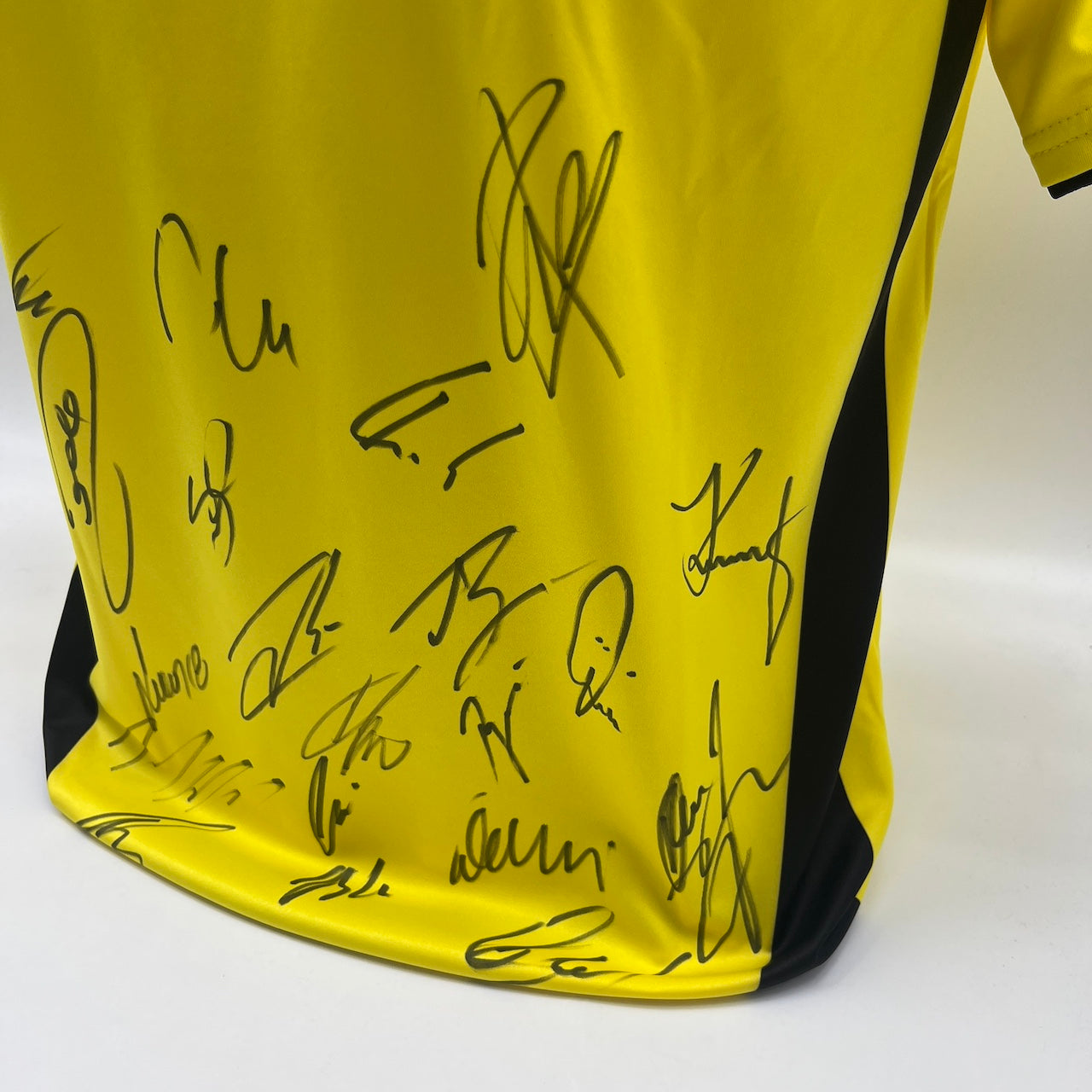 BVB Trikot 2009/2010 Teamsigniert Borussia Dortmund Kappa M