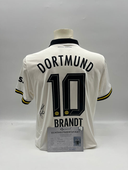 Borussia Dortmund Trikot Julian Brandt signiert Autogramm Puma Neu L