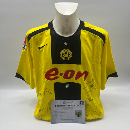 BVB Trikot 2005/2006 Teamsigniert Borussia Dortmund Nike XL