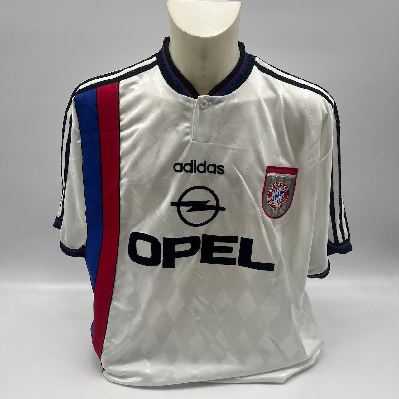 Bayern München Trikot 1996/1997/1998 Teamsigniert Bundesliga Adidas XL