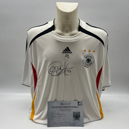 DFB Trikot Per Mertesacker signiert Adidas COA Deutschland Autogramm 2XL