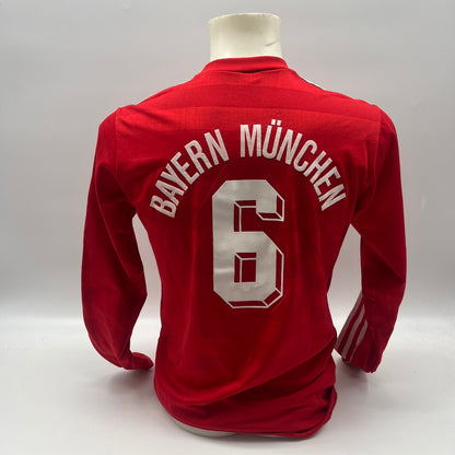 Bayern München Trikot Hans Dorfner signiert Autogramme Adidas M