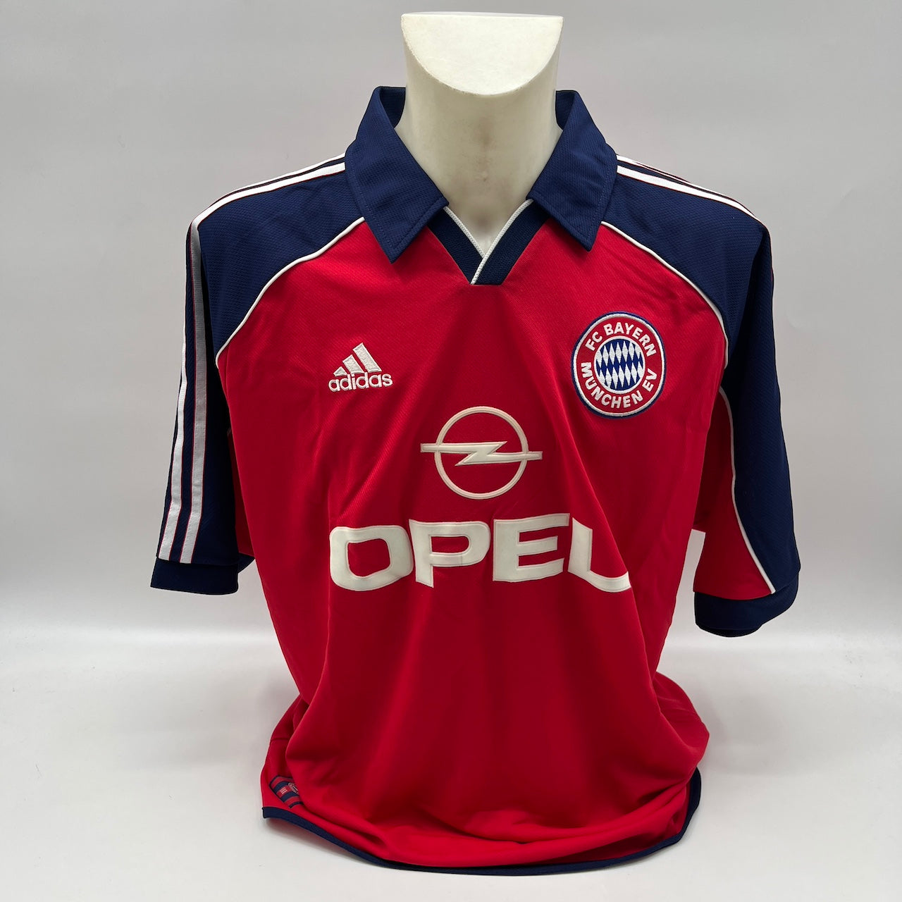Bayern München Trikot 1999/2000/2001 Teamsigniert Bundesliga COA Adidas neu XL