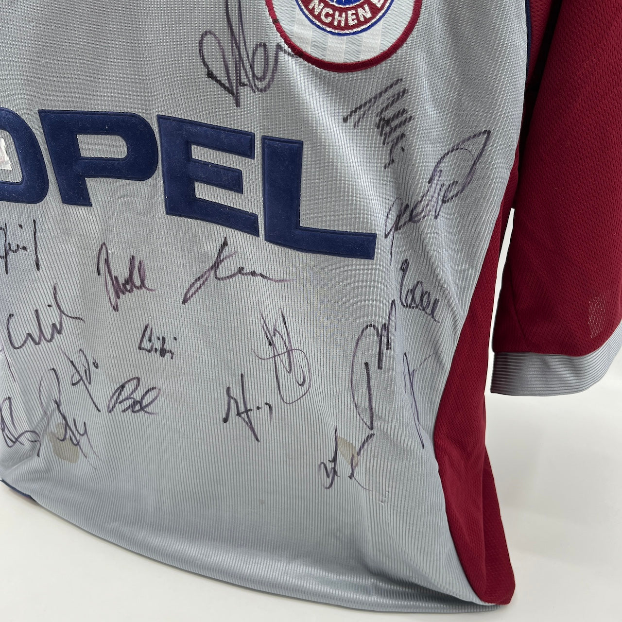 Bayern München Trikot 1998/1999/2000 Teamsigniert Bundesliga COA Adidas XL