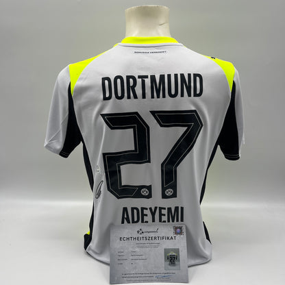Borussia Dortmund Trikot Karim Adeyemi signiert BVB Puma COA M