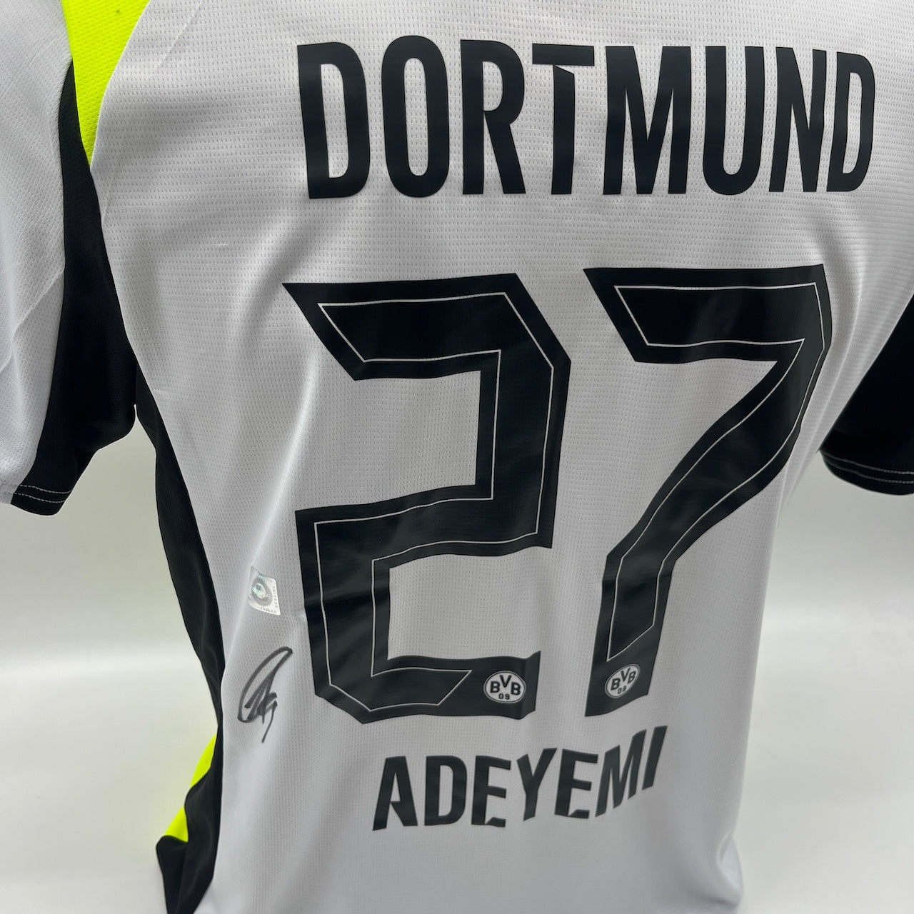 Borussia Dortmund Trikot Karim Adeyemi signiert BVB Puma COA M