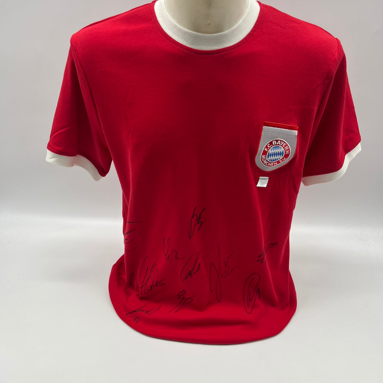 Bayern München Shirt 2017/2018 Teamsigniert Bundesliga COA XL
