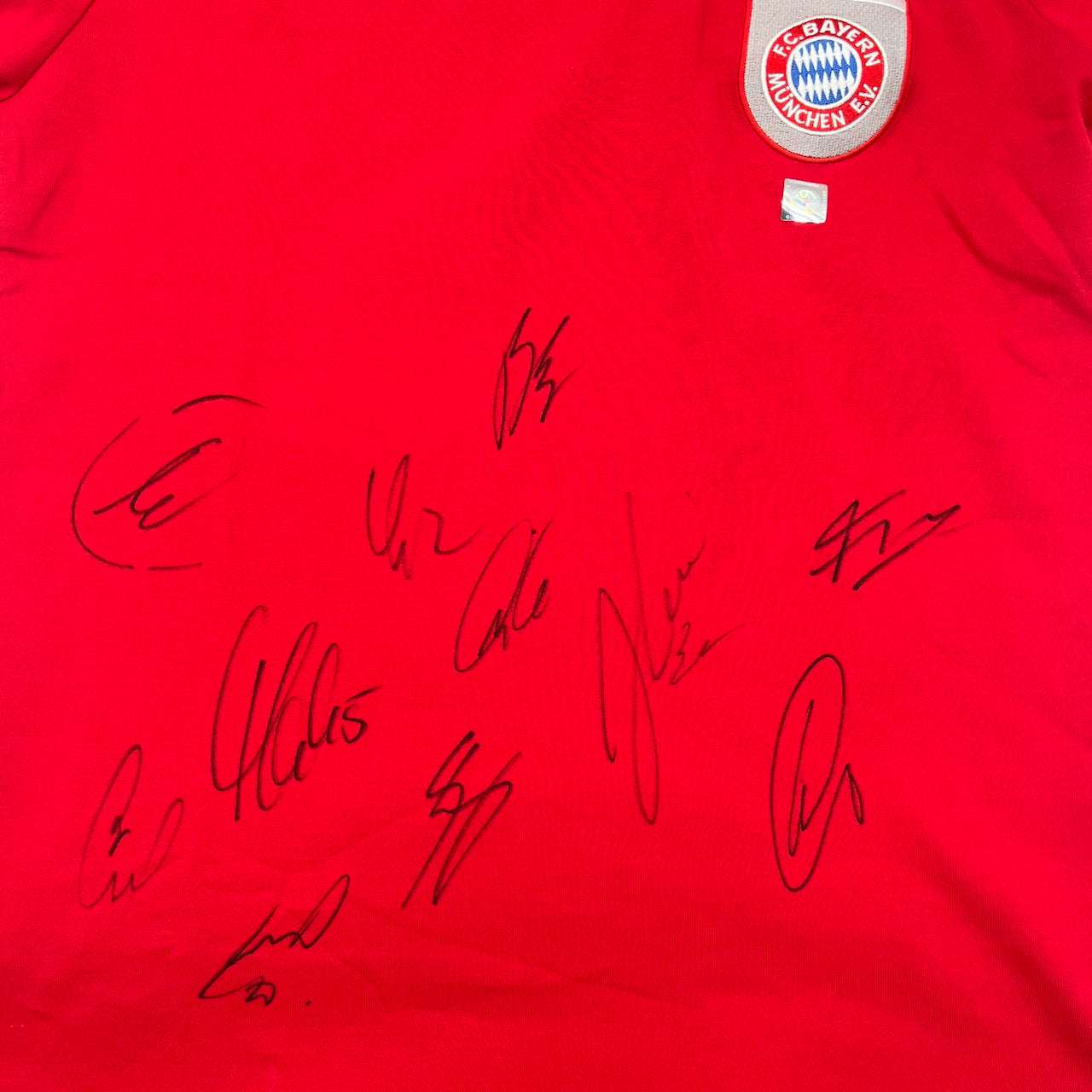 Bayern München Shirt 2017/2018 Teamsigniert Bundesliga COA XL