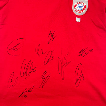 Bayern München Shirt 2017/2018 Teamsigniert Bundesliga COA XL