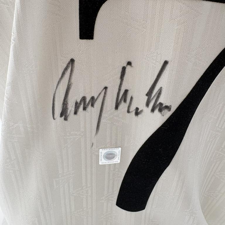 DFB Repro Trikot Andreas Möller signiert Adidas COA Deutschland Autogramm M