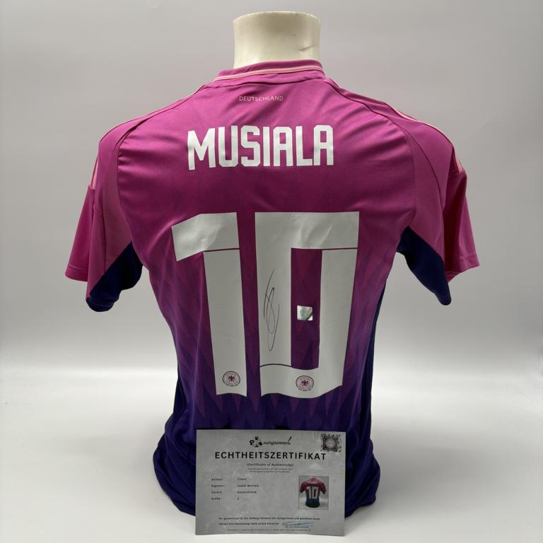 DFB Trikot Jamal Musiala signiert Autogramme Adidas COA neu S