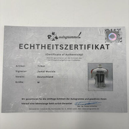 DFB Trikot Jamal Musiala signiert Autogramme Adidas COA neu M