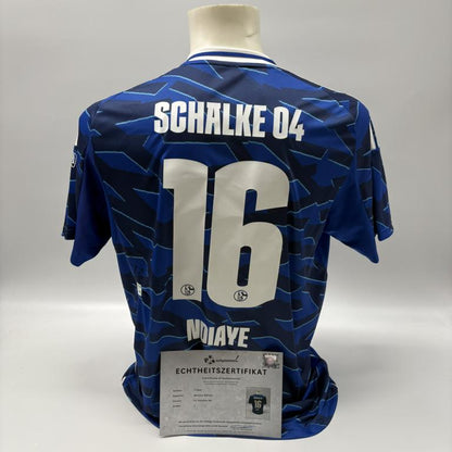 Schalke 04 Trikot Moussa Ndiaye signiert S04 Bundesliga Fußball Adidas Neu L