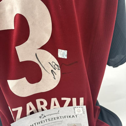 Bayern München Trikot Bixente Lizarazu signiert Autogramme Bundesliga Adidas XL