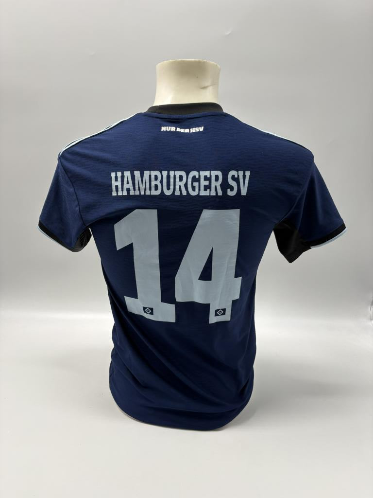 Hamburger SV Trikot Luka Vušković signiert Autogramm Adidas HSV XS