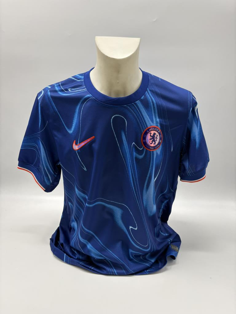 FC Chelsea Trikot Nicolas Jackson signiert Autogramm Nike COA XL