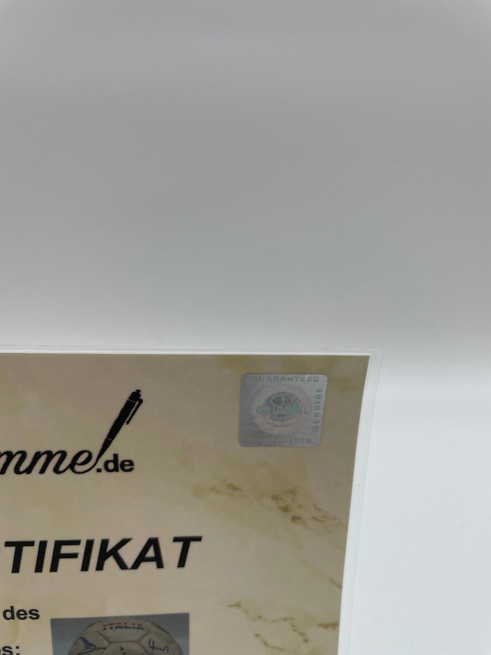 FC Bayern Football team signed 1988/1989 Signature of autograph Italia Ball