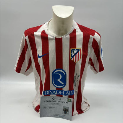 Atletico Madrid Trikot COA Ademola Lookman signiert Autogramm Nike L