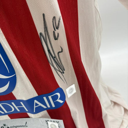 Atletico Madrid Trikot COA Rodrigo Mendoza signiert Autogramm Nike S