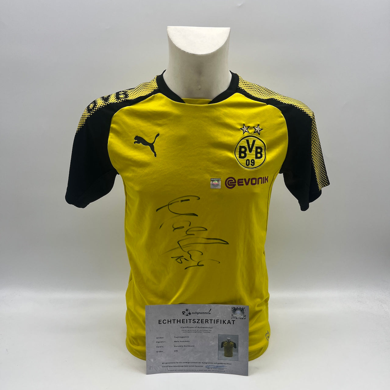 Borussia Dortmund Mats Hummels signiert BVB Autogramm Bundesliga 176