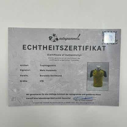 Borussia Dortmund Mats Hummels signiert BVB Autogramm Bundesliga 176