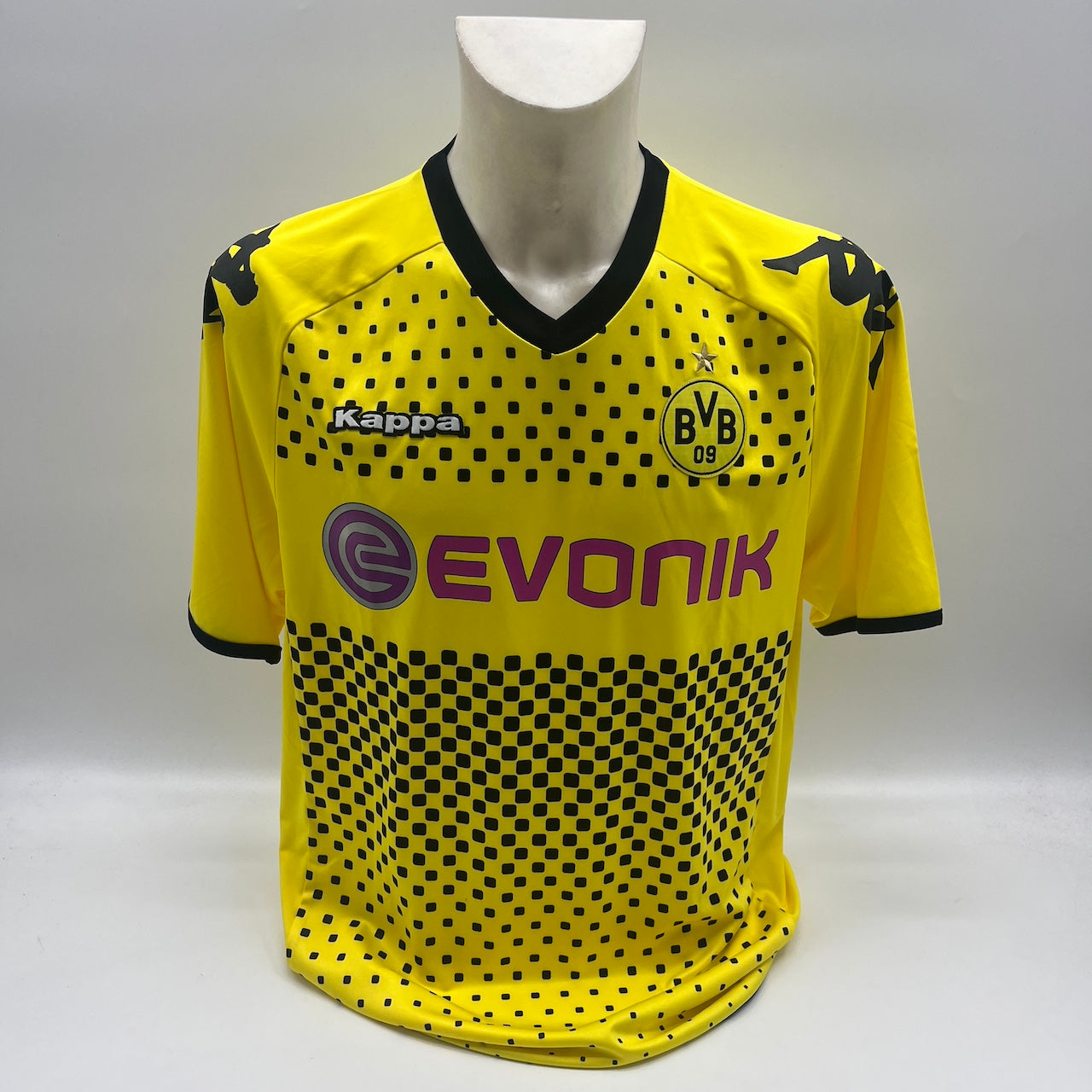 BVB Trikot 2011/2012 Teamsigniert Borussia Dortmund COA Kappa XL
