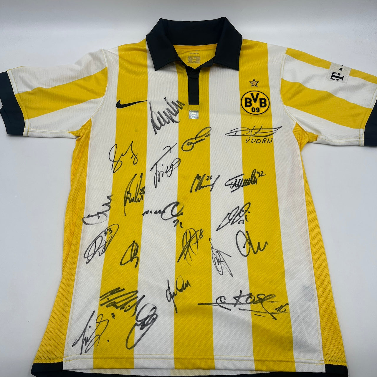 BVB Trikot 2006/2007 Teamsigniert Borussia Dortmund COA Nike S