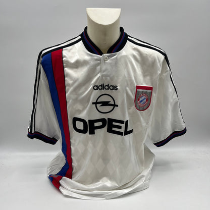Bayern München Trikot 1996/1997/1998 Teamsigniert Bundesliga neu COA Adidas XL