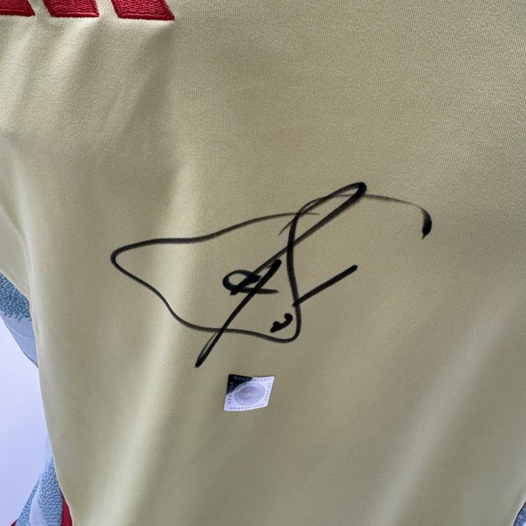 Spanien Trikot Raul signiert COA Autogramm neu M